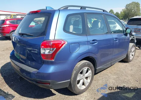 2016 Subaru Forester 2.5I from USA, damaged, VIN JF2SJABCXGH428139